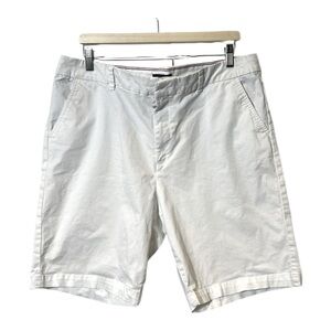 Tommy Hilfiger 10" Bermuda Stretch Shorts White Women’s Size 18